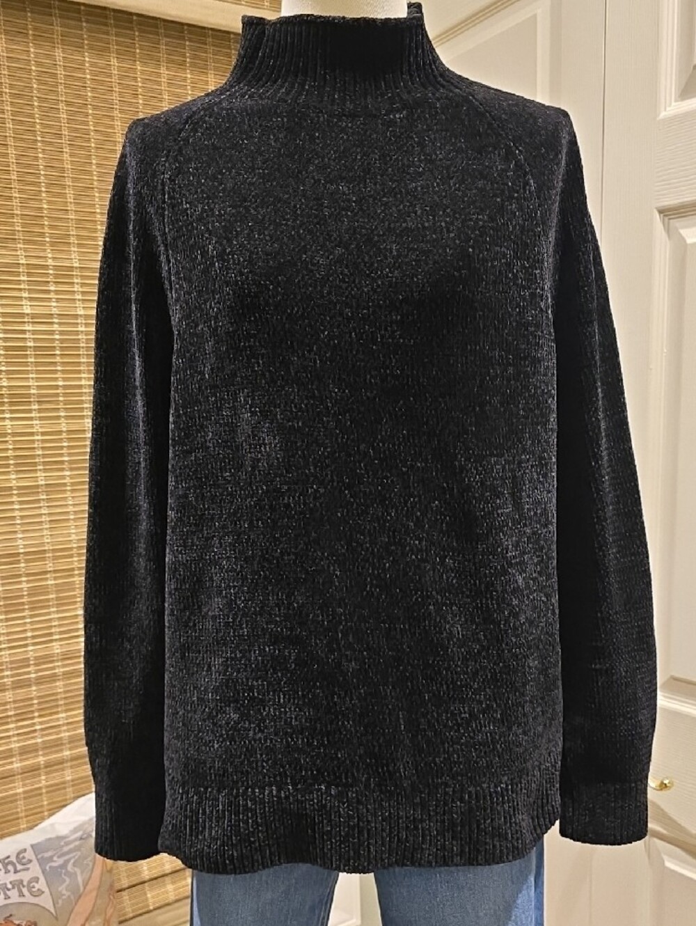 Ann Taylor Black Sweater Label
